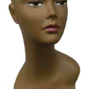 Female Mannequin Head Dark